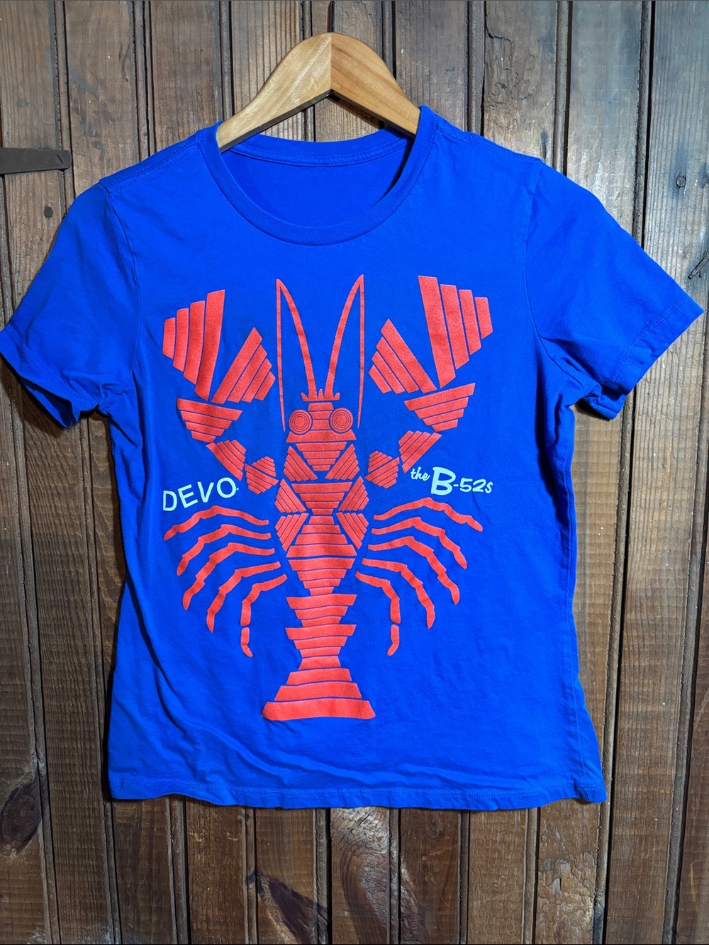DEVO x The B-52s Blue Graphic Tee